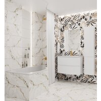 Belux Тумба под умывальник Ганновер НП 80-02 (белый глянец) Image #3