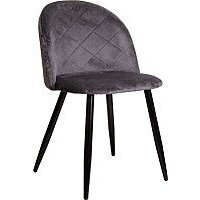 AksHome Honnor (серый велюр HLR-21/черный)