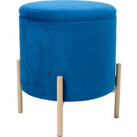 AksHome Boot (синий велюр/золото)