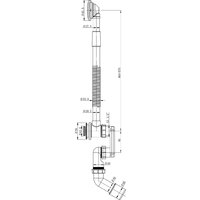 Ванна Lauter Versailles 160x75 21070060 (с каркасом и сифоном 21Y11021 матовый черный) - Превью изображения №15 — Интернет-Магазин TECNO.BY