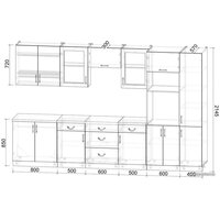 Интерлиния Мила Крафт 3.4 (дуб английский/дуб полярный) Image #4