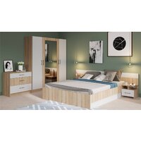 Империал Алёна 4 (дуб сонома/белый)