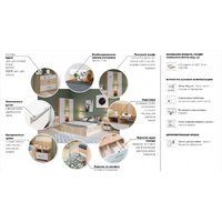 Империал Алёна 4 (дуб сонома/белый) Image #2