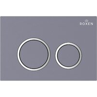 Унитаз подвесной Roxen Titan в комплекте с инсталляцией StounFix Dual Fresh 6 в 1 967213 (кнопка: бетон) - Превью изображения №2 — Интернет-Магазин TECNO.BY
