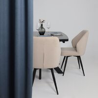 Мамадома Leonel-130 раздвижной 130-165х85 (stone black st cer/черный) Image #3