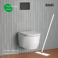 Унитаз подвесной IDDIS AIGRDSEi25 - Превью изображения №6 — Интернет-Магазин TECNO.BY