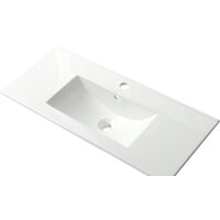 ЗОВ Тумба с умывальником Парма 100 P100LWP0MWMC1B-OL100 (белый матовый) Image #3