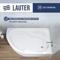 Ванна Lauter Geneva 170x105 2103170R (с каркасом и сифоном 21Y11030 хром) - Превью изображения №3 — Интернет-Магазин TECNO.BY