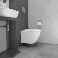 Унитаз подвесной Lauter Vortex 2110830 + TECE Kit 9400413 с кнопкой (белый) - Превью изображения №21 — Интернет-Магазин TECNO.BY