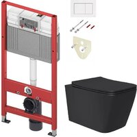 Lauter Magdeburg 21103EC + TECE Kit 9400413 (черный матовый)