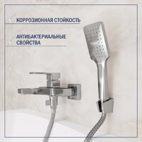 Смеситель Lauter Cascade 21CK6615C с лейкой Living Fleur 21S00126 - Превью изображения №6 — Интернет-Магазин TECNO.BY
