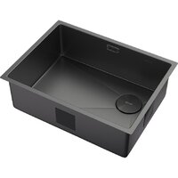 Кухонная мойка ZorG Zerox 59 U / IF Side SF Zurinox PVD Gunblack - Превью изображения №2 — Интернет-Магазин TECNO.BY