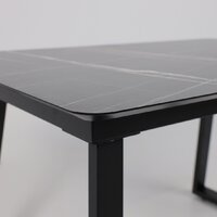 Lepremo AV 1208 HPL+МДФ раздвижной 1200-1600x800 (черный тунис/черный) Image #11