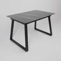 Lepremo AV 1208 HPL+МДФ раздвижной 1200-1600x800 (черный тунис/черный) Image #3