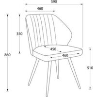 Стул Мамадома Michael-R1 360 (b05 Latte Lux/капучино) - Превью изображения №15 — Интернет-Магазин TECNO.BY