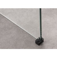 Saniteco Walk-In SN-W6TB120 (120x200, прозрачное стекло, черный профиль) Image #3