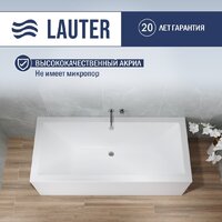 Lauter Oasis 175 21203075 (с ножками и сифоном 21Y11010 хром) Image #3