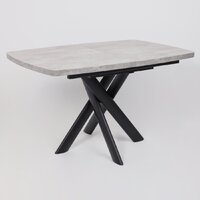 Мамадома Leonel-130 раздвижной 130-165х85 (серый сланец/черный) Image #6