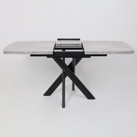 Мамадома Leonel-130 раздвижной 130-165х85 (серый сланец/черный) Image #19