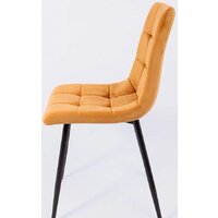 AksHome Dallas 76330 (велюр, горчичный/черный) Image #4