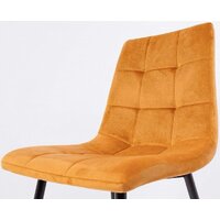 AksHome Dallas 76330 (велюр, горчичный/черный) Image #6