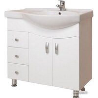 Onika Тумба под умывальник Эльбрус 82.10 крыло справа (белый) 108202