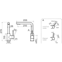 Omoikiri Nakagawa 2 Plus-GB (графитовый) Image #2