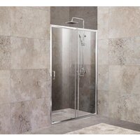 BelBagno UNIQUE-BF-1-120/135-C-Cr (прозрачное стекло)