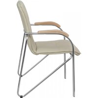 AksHome Samba (Pegasso крем/подлокотники дерево светлое) Image #3