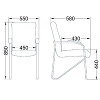 AksHome Samba (Pegasso крем/подлокотники дерево светлое) Image #6