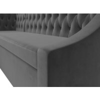 Лига диванов Мерлин левый 109428L (велюр, серый) Image #4