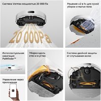 Робот-пылесос Dreame Robot Vacuum F21 White RLF42GA (евровилка, белый) - Превью изображения №17 — Интернет-Магазин TECNO.BY