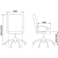 AksHome Polo (ткань, серый) Image #6