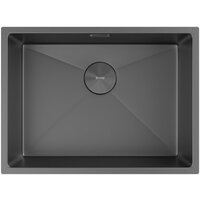 Кухонная мойка ZorG Zerox 59 U / IF Zurinox PVD Gunblack - Превью изображения №3 — Интернет-Магазин TECNO.BY