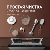 Погружной блендер Weissgauff WHB 341 PTW CordLess Titan - Превью изображения №16 — Интернет-Магазин TECNO.BY