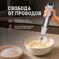 Погружной блендер Weissgauff WHB 341 PTW CordLess Titan - Превью изображения №11 — Интернет-Магазин TECNO.BY