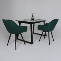 Lepremo AV 1208 HPL+МДФ раздвижной 1200-1600x800 (мрамор марквина синий/черный) Image #19