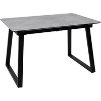 Lepremo AV 1208 HPL+МДФ раздвижной 1200-1600x800 (мрамор марквина синий/черный)