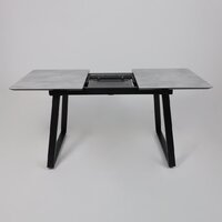 Lepremo AV 1208 HPL+МДФ раздвижной 1200-1600x800 (мрамор марквина синий/черный) Image #6