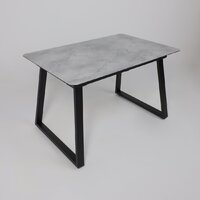 Lepremo AV 1208 HPL+МДФ раздвижной 1200-1600x800 (мрамор марквина синий/черный) Image #3