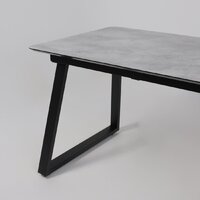 Lepremo AV 1208 HPL+МДФ раздвижной 1200-1600x800 (мрамор марквина синий/черный) Image #13