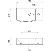 Lavinia Boho Bathroom Sink Slim 33311034 Image #6
