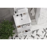 Volna Тумба Twing 80.2Y бетон с умывальником Миранда Image #7