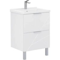 Volna Тумба Twing 80.2Y бетон с умывальником Миранда