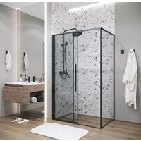 Grossman Galaxy 80x195 200.K33.01.80.21.00 (черный матовый/стекло прозрачное) Image #7