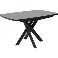 Мамадома Leonel-130 раздвижной 130-165х85 (68 indigo grey st cer/черный)