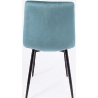 AksHome Dallas 76331 (велюр, бирюзовый/черный) Image #5