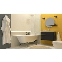 ОАО "ВИЗ" Donna Vanna 150x70 (белая орхидея, с каркасной подставкой) Image #9