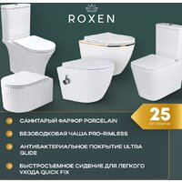 Унитаз подвесной Roxen Titan 530230-02 Rimless Soft Close NC - Превью изображения №9 — Интернет-Магазин TECNO.BY