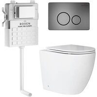 Roxen Antares в комплекте с инсталляцией Attach 5 в 1 967074 (кнопка: оружейная сталь)